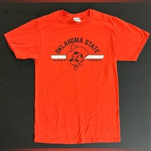 Orange Oklahoma State Short Sleeve Tshirt